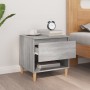 Mesita de noche madera contrachapada gris Sonoma 50x46x50 cm de vidaXL, Mesitas de noche - Ref: Foro24-819544, Precio: 44,71 ...