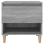 Mesita de noche madera contrachapada gris Sonoma 50x46x50 cm de vidaXL, Mesitas de noche - Ref: Foro24-819544, Precio: 44,71 ...