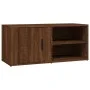 Mueble para TV madera contrachapada roble marrón 80x31,5x36 cm de vidaXL, Muebles TV - Ref: Foro24-819450, Precio: 44,92 €, D...