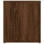 Mueble para TV madera contrachapada roble marrón 80x31,5x36 cm de vidaXL, Muebles TV - Ref: Foro24-819450, Precio: 44,92 €, D...
