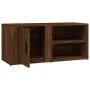 Mueble para TV madera contrachapada roble marrón 80x31,5x36 cm de vidaXL, Muebles TV - Ref: Foro24-819450, Precio: 44,92 €, D...