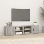 Mueble TV 2 uds madera contrachapada gris hormigón 80x31,5x36cm de vidaXL, Muebles TV - Ref: Foro24-819445, Precio: 71,32 €, ...