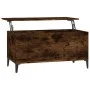 Couchtisch aus geräuchertem Eichensperrholz 90x44,5x45 cm von vidaXL, Couchtisch - Ref: Foro24-819593, Preis: 67,48 €, Rabatt: %