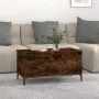 Couchtisch aus geräuchertem Eichensperrholz 90x44,5x45 cm von vidaXL, Couchtisch - Ref: Foro24-819593, Preis: 67,48 €, Rabatt: %