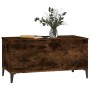 Mesa de centro madera contrachapada roble ahumado 90x44,5x45 cm de vidaXL, Mesas de centro - Ref: Foro24-819593, Precio: 68,2...