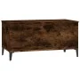 Couchtisch aus geräuchertem Eichensperrholz 90x44,5x45 cm von vidaXL, Couchtisch - Ref: Foro24-819593, Preis: 67,48 €, Rabatt: %