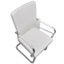 Sillas voladizas de comedor 4 unidades cuero sintético blanco de vidaXL, Sillas de comedor - Ref: Foro24-270163, Precio: 325,...