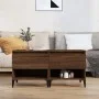 Side tables 2 units brown oak plywood 50x46x50 cm by vidaXL, Side tables - Ref: Foro24-819563, Price: 79,07 €, Discount: %