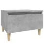 Concrete gray plywood side table 50x46x35 cm by vidaXL, Side tables - Ref: Foro24-819508, Price: 42,06 €, Discount: %