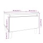 Mesa auxiliar de madera contrachapada gris hormigón 50x46x35 cm de vidaXL, Mesas auxiliares - Ref: Foro24-819508, Precio: 42,...