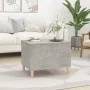 Mesa de centro madera contrachapada gris hormigón 60x44,5x45 cm de vidaXL, Mesas de centro - Ref: Foro24-819568, Precio: 73,7...