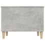 Mesa de centro madera contrachapada gris hormigón 60x44,5x45 cm de vidaXL, Mesas de centro - Ref: Foro24-819568, Precio: 73,7...