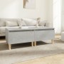Mesas auxiliares 2 uds contrachapada gris hormigón 50x46x35 cm de vidaXL, Mesas auxiliares - Ref: Foro24-819509, Precio: 73,7...