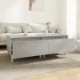 Side tables 2 units concrete gray plywood 50x46x35 cm by vidaXL, Side tables - Ref: Foro24-819509, Price: 72,85 €, Discount: %