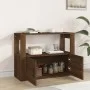 Aparador de madera contrachapada marrón roble 80x30x60 cm de vidaXL, Aparadores - Ref: Foro24-819459, Precio: 64,30 €, Descue...