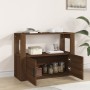 Aparador de madera contrachapada marrón roble 80x30x60 cm de vidaXL, Aparadores - Ref: Foro24-819459, Precio: 64,30 €, Descue...