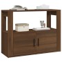 Aparador de madera contrachapada marrón roble 80x30x60 cm de vidaXL, Aparadores - Ref: Foro24-819459, Precio: 64,30 €, Descue...