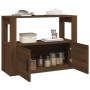 Aparador de madera contrachapada marrón roble 80x30x60 cm de vidaXL, Aparadores - Ref: Foro24-819459, Precio: 64,30 €, Descue...
