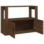 Aparador de madera contrachapada marrón roble 80x30x60 cm de vidaXL, Aparadores - Ref: Foro24-819459, Precio: 64,30 €, Descue...