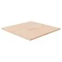 Untreated oak wood square table top 80x80x2.5cm by vidaXL, Table tops - Ref: Foro24-342932, Price: 90,21 €, Discount: %