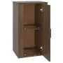 Oak brown plywood sideboard 40x33x70 cm by vidaXL, Sideboards - Ref: Foro24-819419, Price: 54,10 €, Discount: %