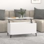 Mesa de centro madera contrachapada blanco 90x44,5x45 cm de vidaXL, Mesas de centro - Ref: Foro24-819588, Precio: 61,12 €, De...
