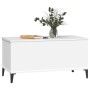 Mesa de centro madera contrachapada blanco 90x44,5x45 cm de vidaXL, Mesas de centro - Ref: Foro24-819588, Precio: 61,12 €, De...