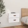 Mesita de noche de pared blanco 50x36x40 cm de vidaXL, Taquillas y armarios de almacenamiento - Ref: Foro24-820978, Precio: 5...