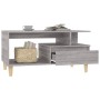 Mesa de centro madera contrachapada gris Sonoma 90x49x45 cm de vidaXL, Mesas de centro - Ref: Foro24-819618, Precio: 64,44 €,...