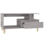Mesa de centro madera contrachapada gris Sonoma 90x49x45 cm de vidaXL, Mesas de centro - Ref: Foro24-819618, Precio: 64,44 €,...
