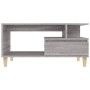 Mesa de centro madera contrachapada gris Sonoma 90x49x45 cm de vidaXL, Mesas de centro - Ref: Foro24-819618, Precio: 64,44 €,...
