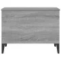 Sonoma-Couchtisch aus grauem Sperrholz, 60 x 44,5 x 45 cm von vidaXL, Couchtisch - Ref: Foro24-819578, Preis: 70,43 €, Rabatt: %