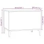Sonoma-Couchtisch aus grauem Sperrholz, 60 x 44,5 x 45 cm von vidaXL, Couchtisch - Ref: Foro24-819578, Preis: 70,43 €, Rabatt: %