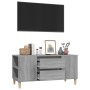 Mueble de TV madera contrachapada gris Sonoma 102x44,5x50 cm de vidaXL, Muebles TV - Ref: Foro24-819602, Precio: 84,48 €, Des...