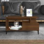 Mesa de centro madera contrachapada roble marrón 90x49x45 cm de vidaXL, Mesas de centro - Ref: Foro24-819627, Precio: 72,64 €...