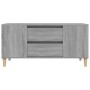 Mueble de TV madera contrachapada gris Sonoma 102x44,5x50 cm de vidaXL, Muebles TV - Ref: Foro24-819602, Precio: 84,48 €, Des...