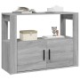 Aparador de madera contrachapada gris Sonoma 80x30x60 cm de vidaXL, Aparadores - Ref: Foro24-819458, Precio: 61,41 €, Descuen...