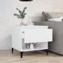 White plywood side table 50x46x50 cm by vidaXL, Side tables - Ref: Foro24-819548, Price: 40,22 €, Discount: %