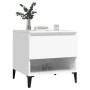 White plywood side table 50x46x50 cm by vidaXL, Side tables - Ref: Foro24-819548, Price: 40,22 €, Discount: %
