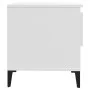 White plywood side table 50x46x50 cm by vidaXL, Side tables - Ref: Foro24-819548, Price: 40,22 €, Discount: %