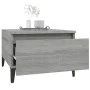 Mesa auxiliar madera contrachapada gris Sonoma 50x46x35 cm de vidaXL, Mesas auxiliares - Ref: Foro24-819528, Precio: 45,73 €,...