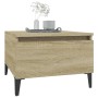 Mesas auxiliares 2 uds madera roble Sonoma 50x46x35 cm de vidaXL, Mesas auxiliares - Ref: Foro24-819523, Precio: 57,80 €, Des...