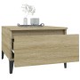 Mesas auxiliares 2 uds madera roble Sonoma 50x46x35 cm de vidaXL, Mesas auxiliares - Ref: Foro24-819523, Precio: 57,80 €, Des...