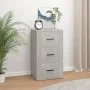 Aparador de madera contrachapada gris hormigón 40x33x70 cm de vidaXL, Aparadores - Ref: Foro24-819424, Precio: 60,49 €, Descu...