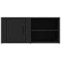 Muebles para TV 2 uds madera contrachapada negro 80x31,5x36 cm de vidaXL, Muebles TV - Ref: Foro24-819439, Precio: 77,92 €, D...