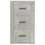 Aparador de madera contrachapada gris hormigón 40x33x70 cm de vidaXL, Aparadores - Ref: Foro24-819424, Precio: 61,18 €, Descu...