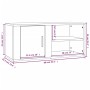 Muebles para TV 2 uds madera contrachapada negro 80x31,5x36 cm de vidaXL, Muebles TV - Ref: Foro24-819439, Precio: 77,92 €, D...