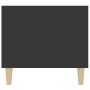 Mesa de centro madera contrachapada negro 90x49x45 cm de vidaXL, Mesas de centro - Ref: Foro24-819613, Precio: 60,61 €, Descu...