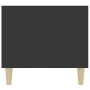 Mesa de centro madera contrachapada negro 90x49x45 cm de vidaXL, Mesas de centro - Ref: Foro24-819613, Precio: 59,98 €, Descu...
