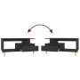 Mesa de centro madera contrachapada negro 90x49x45 cm de vidaXL, Mesas de centro - Ref: Foro24-819613, Precio: 59,98 €, Descu...